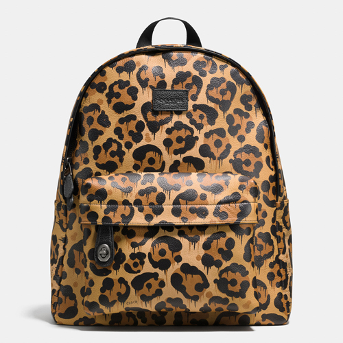 Small Campus Backpack In Wild Beast Print Leather | Women